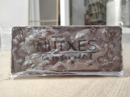 DN. TURRÓN CHOCOLATE NEGRO CON ALMENDRAS (SIN AZÚCAR) "NUTXES"