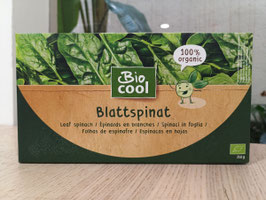 DN. ESPINACA DE HOJA ECOLÓGICA (350 GR) "BIO COOL"