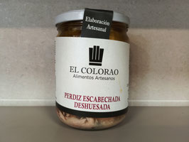 MC. PERDIZ ESCABECHADA DESHUESADA (380 GR) "EL COLORAO"