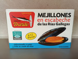 MC. MEJILLONES EN ESCABECHE DE LAS RÍAS GALLEGAS (115 GR) "CONSERVAS DARDO"