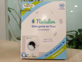 DN. DETERGENTE SIN FRAGANCIA 40 ECO-TIRAS "NATULIM"