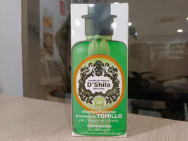DN. CHAMPÚ PROTECTOR PROTEICO DE TOMILLO (300 ML) ANTICASPA "D'SHILA"