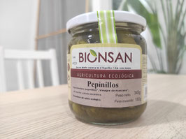 DN. PEPINILLOS EN VINAGRE (345 gr) "BIONSAN"