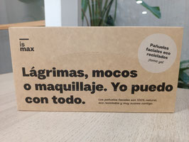 DN. PAÑUELOS FACIALES RECICLADOS (150 UNIDADES) "ISMAX"
