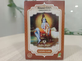 DN. HENNA RADHE CASTAÑO CLARO POLVO (100 GR) "RADHE SHYAM"
