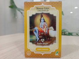 DN. HENNA RADHE RUBIO DORADO POLVO (100 GR) "RADHE SHYAM"