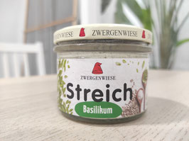 DN. PATÉ VEGANO ECOLÓGICO A BASE DE SEMILLAS DE GIRASOL CON ALBAHACA (180 GR) "ZWERGENWIESE"