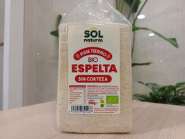DN. PAN TIERNO DE ESPELTA SIN CORTEZA BIO (300 GR) "SOL NATURAL"
