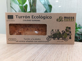 DN. TURRÓN ECOLÓGICO A LA PIEDRA SIN AZÚCAR AÑADIDO (200 GR) "MASSA XUXES"