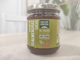 DN. CREMA DE ALMENDRAS CACAO (200 GR) "NATURGREEN"