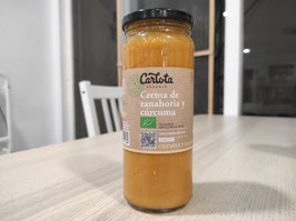 DN. CREMA DE ZANAHORIA Y CÚRCUMA BIO (450 gr) "CARLOTA"