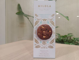 DN. GALLETAS VEGANAS DOBLE CHOCOLATE Y PLÁTANO (140 GR) "MILOLA"