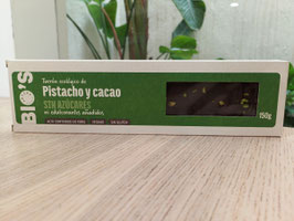 DN. TURRÓN ECOLÓGICO DE PISTACHO Y CACAO (150 GR) "ARTIPÀ"