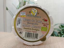 DN. QUESO DE CABRA TIERNO CON MOHOS (450 GR) "SUERTEAMPANERA"
