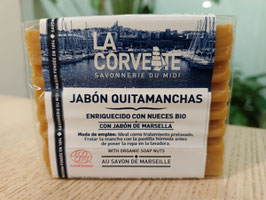DN. JABÓN SÓLIDO QUITMANCHAS CON JABÓN DE MARSELLA (250 GR) "LA CORVETTE"