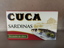 MC. SARDINAS EN ACEITE DE OLIVA (120 GR) "CUCA"