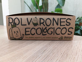 DN. POLVORONES ECOLÓGICOS SIN AZÚCAR AÑADIDO (210 GR) "MASSA XUXES"