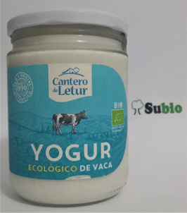 DN. YOGUR ECOLÓGICO DE VACA (420 gr) "CANTERO DE LETUR"