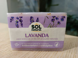 DN. JABÓN NATURAL DE LAVANDA (100 GR) "SOL NATURAL"