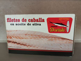 MC. CABALLA FILETES EN ACEITE DE OLIVA (118 GR) "CONSERVAS DARDO"