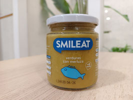 DN. TARRITO DE VERDURAS CON MERLUZA ECOLÓGICO (230 GR) "SMILEAT"