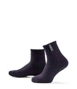 SOXS Blauwe wollen - Moonlight label extra warm tot -20 celsius antislip enkelhoogte maat 42-46