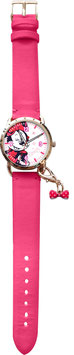 Armbanduhr Kids Licensing Minnie Mouse analog Mädchen 24 cm rosa