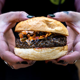 Bio Linsen-Tempeh Patty, vegan