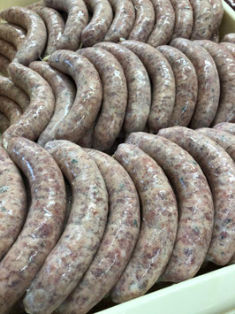 Bio Kalbsbratwurst mit Brennnessel
