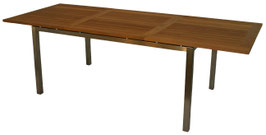 Key West Tisch 160-240 Teak-Edelstahl