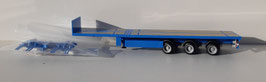 HERPA 2222 NOTEBOOM TELETRAILER HIMMELBLAU