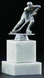 Figuren- Pokal mit Schraub- Figur