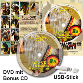 Foto-DVD oder USB-Stick   Bundeskaltblutschau 2025