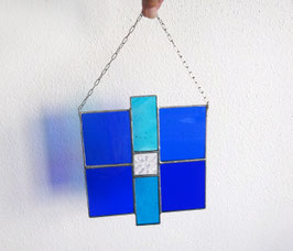 Fensterbild modernes Glasbild Tiffany Sonnenfänger