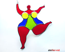 Fensterbild Nana (Niki de Saint Phalle) Tiffany