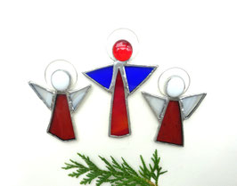 Engel 3er Set Baumschmuck Tiffany Schutzengel