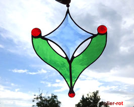 Tiffany Fensterbild eleganter Anhänger Fensterdeko