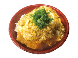 かつ丼／味噌かつ丼／ネギ塩かつ丼