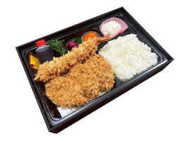 海老フライひれかつ