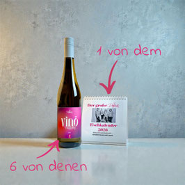 6er Vinö + Kalender für schlappe 50 €