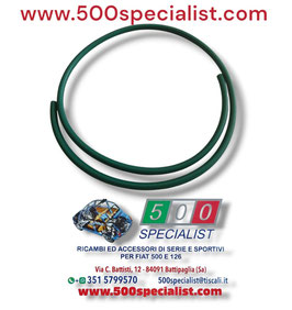 GUAINA VERDE PROTEZIONE CAVO FANALE TARGA FIAT 500 - 126 - 600 - BIANCHINA