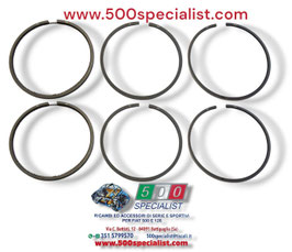KIT FASCE ELASTICHE PER COPPIA PISTONI STANDARD 67,4 PER 500 D - F - L - GIARDINETTA