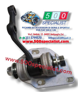 SUPPORTO FISSO RINVIO STERZO COMPLETO DI LEVA E PERNO GIA' MONTATI 500 TT - 126 TT - 600