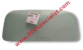 CRISTALLO LUNOTTO POSTERIORE VERDE FIAT 500 N D F L R