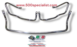 SERIE ARCHI PARAURTI PER FIAT 500 L ALTISSIMA CROMATURA  (PEDOL)