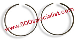 COPPIA ANELLI ELASTICI CUSCINETTI RUOTA POSTERIORI 500 - 126