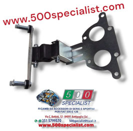 STAFFA SUPPORTO CARBURATORE REGISTRABILE PER: WEBER DCOF 32/35 - DELL'ORTO DHLB 32/35 - SOLEX PHH/PHHE 32/35