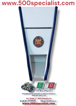 MOBILETTO  PORTARADIO  BLU E BIANCO  CON LOGO FIAT