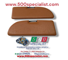 COPPIA PARASOLE  OCRA  FIAT  500