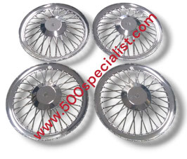 FIAT 500 F - L COPPE RUOTA FIAT 500 BIANCHINA A RAGGI